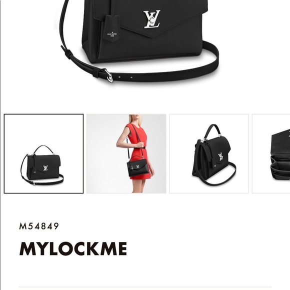 LOUIS VUITTON AUTHENTIC LOCKME - Picture 2 of 12